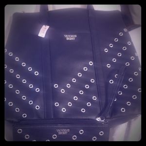 Victoria secret backpack purse and wallet set